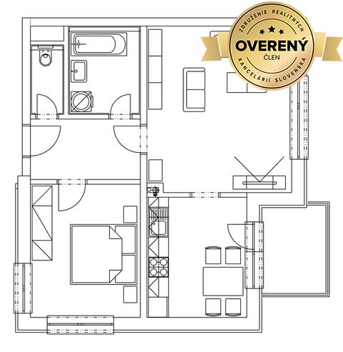 Rent One bedroom apartment, One bedroom apartment, Šamorínska, Dunajsk