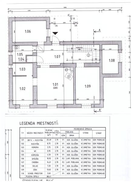 Sale Family house, Family house, Mrázova, Bratislava - Rača, Slovakia