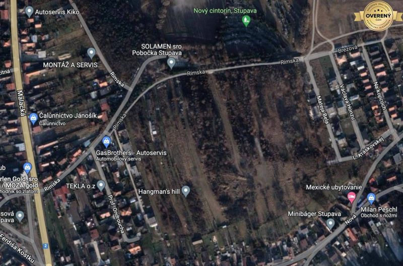 Sale Land – for living, Land – for living, Rímska, Malacky, Slovakia